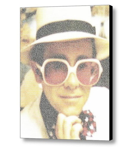 Elton john every song mosaic - every,