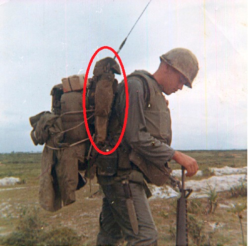 Military antenna bag - military,