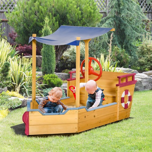 Wooden kids sandbox - 63",