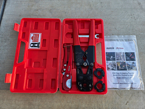 Iwiss icrimp pex - pex, crimping