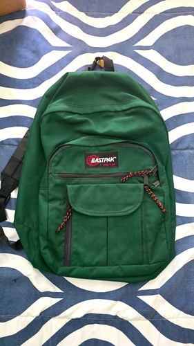 Vintage eastpak green solid - eastpak,