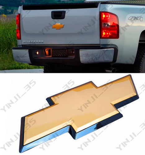 Rear tailgate bowtie emblem - tailgate,