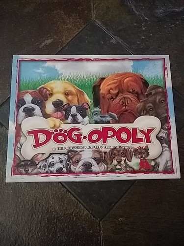 Dog opoly board game - dog-opoly,