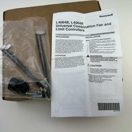 New honeywell l4064b - l4064b, l4064r