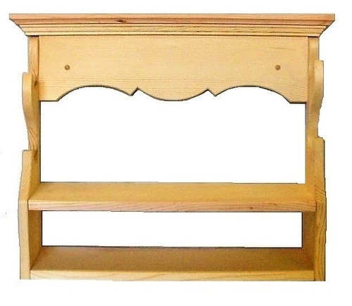Pine wooden place gun rack - pine,
