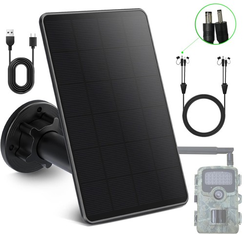 Trail camera solar - trail, panel,