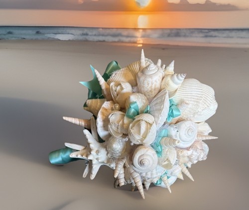 Natural seashell wedding - seashell,