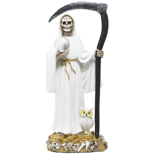 Inch santa muerte - inch,, white