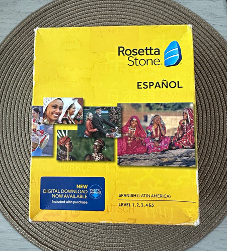 Rosetta stone unused 5cd with - unused,