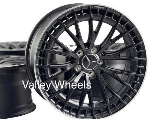 Set amg black rims - set,