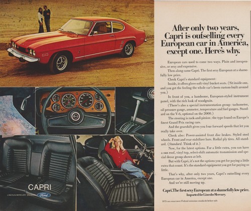 1973 ford mercury - capri,