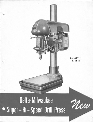 Delta rockwell inch super - delta, 14