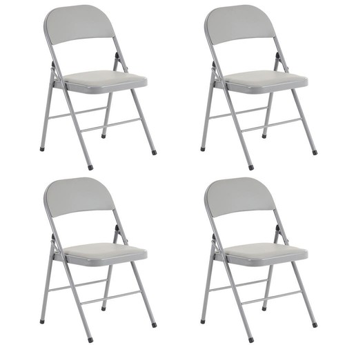 Set folding chair - of, steel
