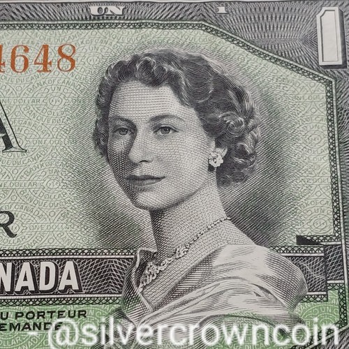Canada 1 dollar 1954 - canada,