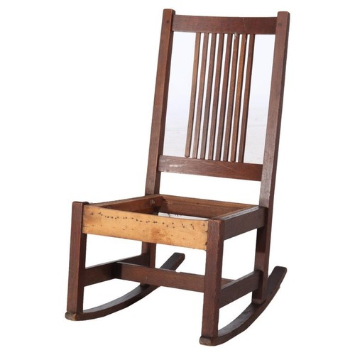 Antique jg stickley oak - l,