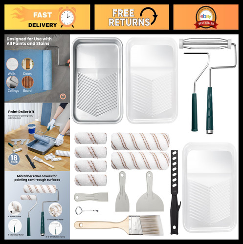 Pack paint roller set - paint,