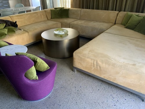 Vintage piece sofa - sofa, set