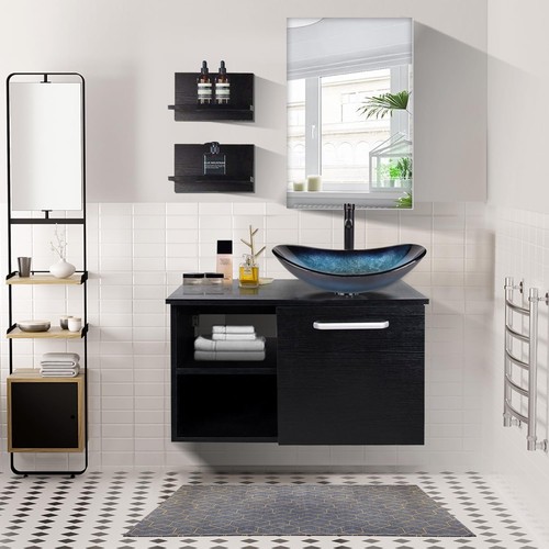 Single sink vanity - single,