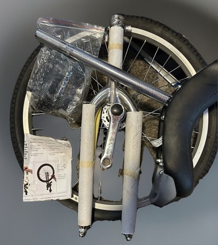 Fun unicycle silver w19 inch - unicycle,