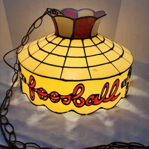 Vtg hanging resin - lg, foosball