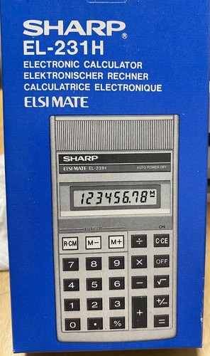 Sharp 231h vintage - sharp,