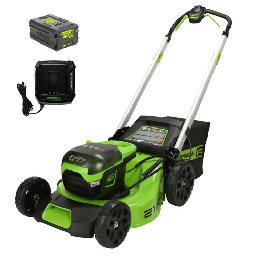 Greenworks 60v lawn mower - 21",