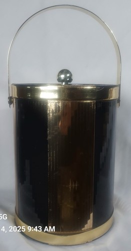 Vintage tall black gold - black, &