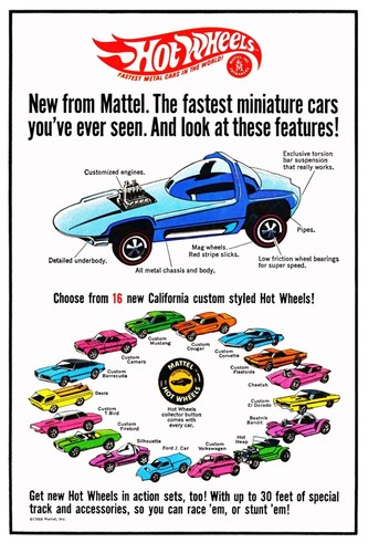 Hot wheels 1968 - hot, 16