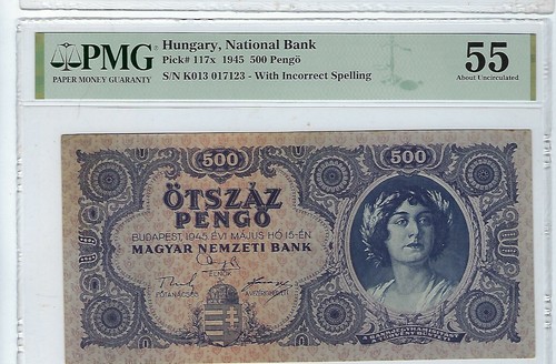 Hungary 500 pengo - hungary, pengo.