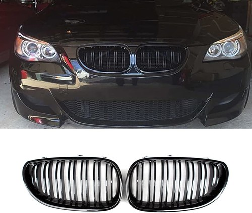 Gloss black front kidney - gloss,