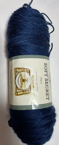 Yarn bee soft secret navy - soft, secret.