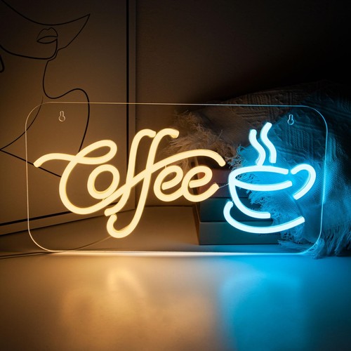 Coffee neon sign - sign,, dimmable