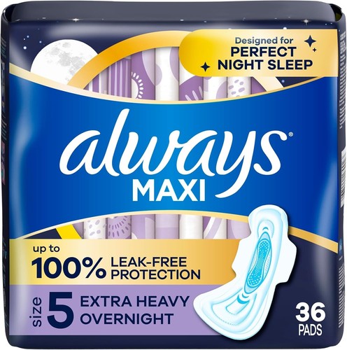 Always maxi pads with - pads, wings