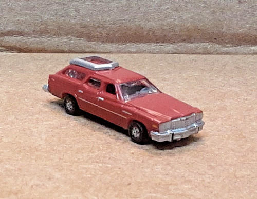 Classic metal works red 1976 - metal,
