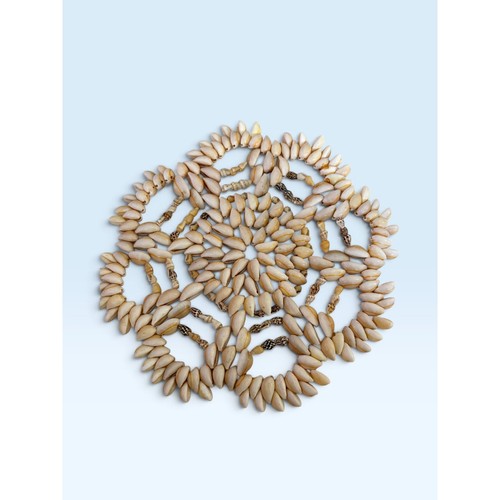 Vintage cowrie shell - vintage, trivet