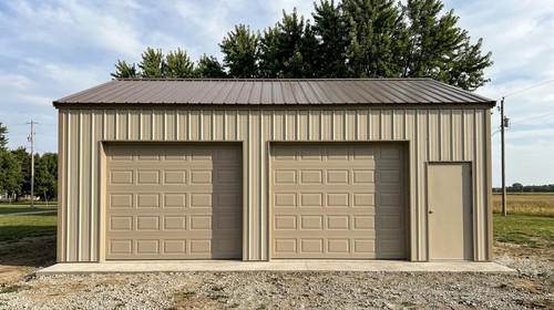 24x30x12 metal building garage - metal,