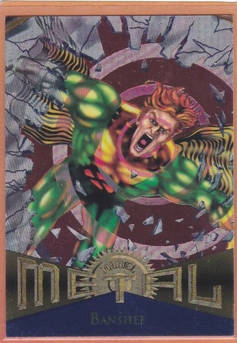 1995 fleer marvel metal - marvel,