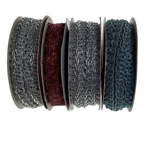Vintage metallic ribbon - vintage,