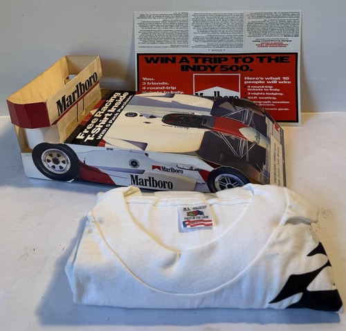 Vintage 90s marlboro cardboard - vintage,