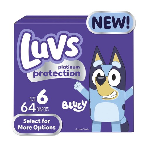 Luvs platinum protection baby - platinum,