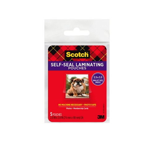Scotch self sealing laminating - scotch, self-sealing