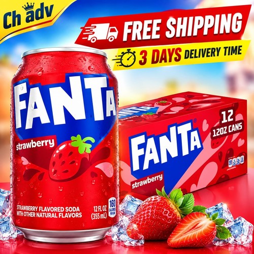 Strawberry soda pop - strawberry,