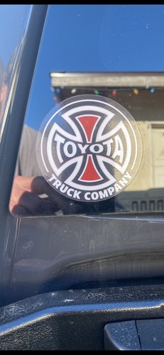 Vinyl toyota stickers - toyota,