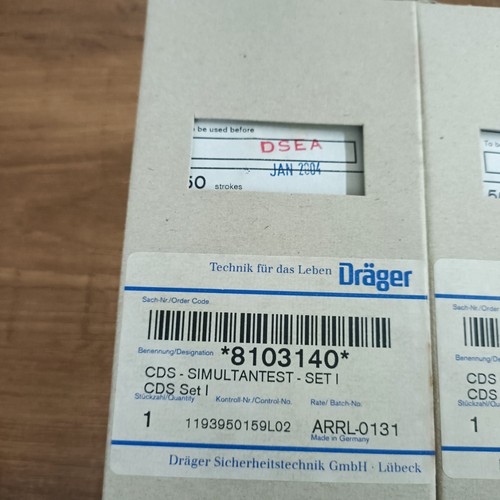 Drager cds simultantest set - simultantest, set-v