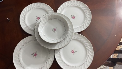 Royal swirl fine china pink - fine,