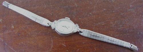 Vintage silver tone helbros - vintage,