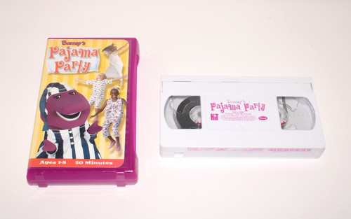 Barney pajama party - barney's,