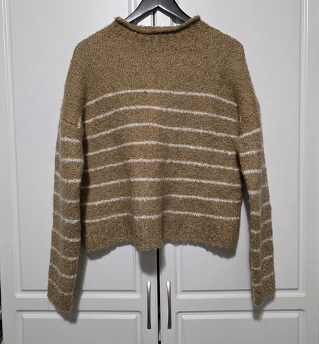 Crew womens tan wool alpaca - wool,