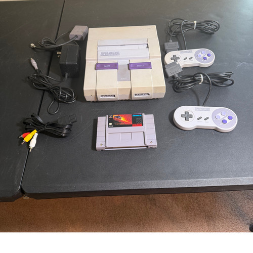 Super nintendo snes console - snes,