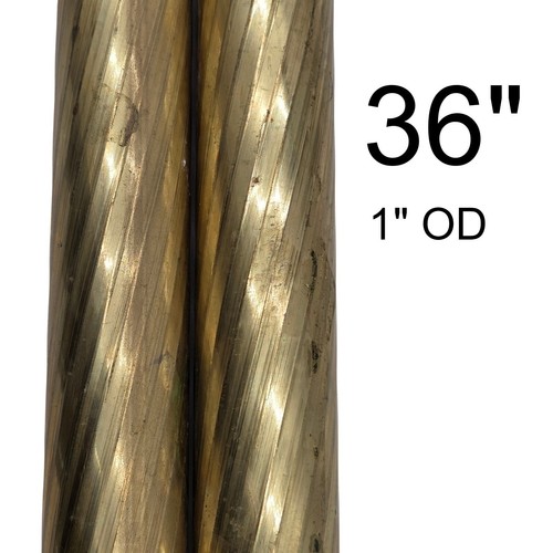 Spiral fluted round - fluted,